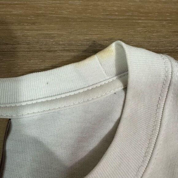 Nike ACG Size S Triangle Logo Graphic Tee Shirt White 100% Cotton Outdoor Basic - Picture 3 of 5